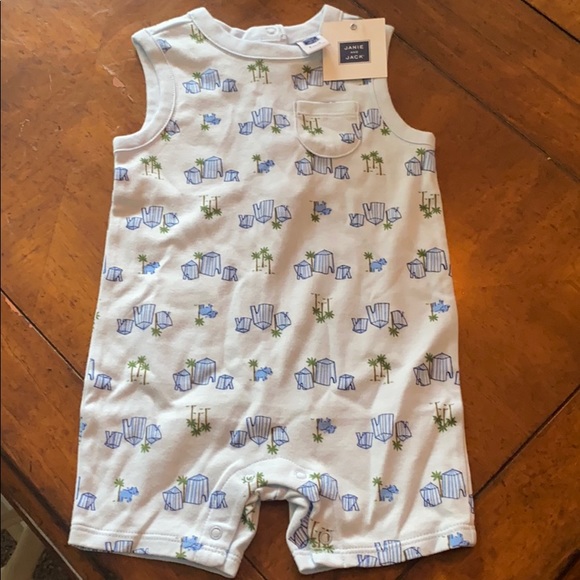 Janie and Jack Other - Janie & Jack boys onesie Size: 6-12M NWT